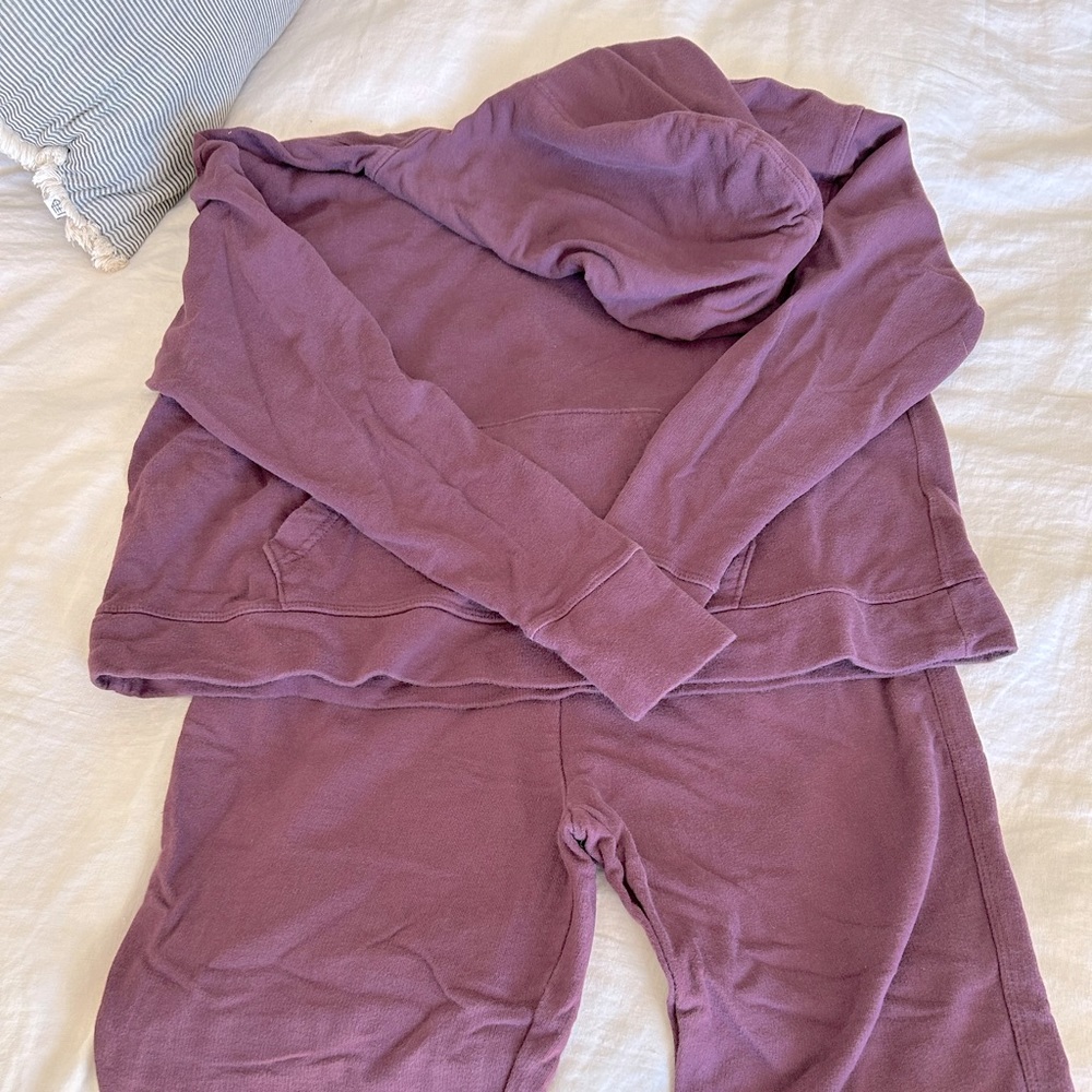 James Perse sweat set- only worn a few times!